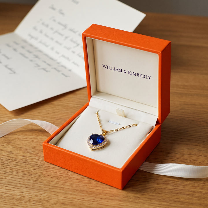 gold-sapphire-heart-necklace P