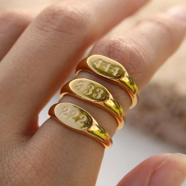 Angel Number Ring Angelica