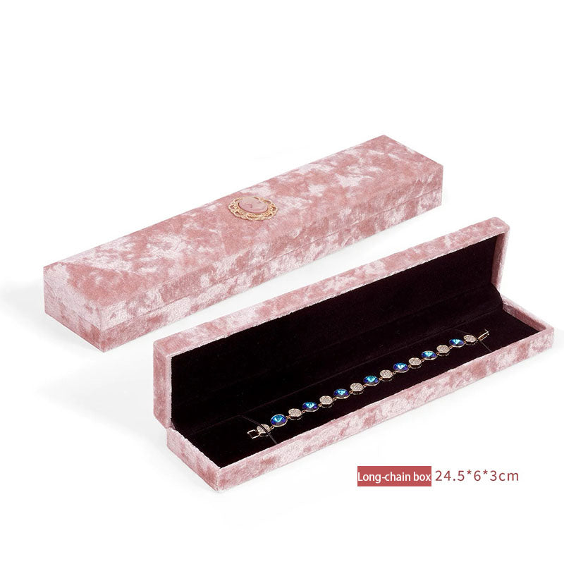 Velvet-Relief Style Jewelry Box