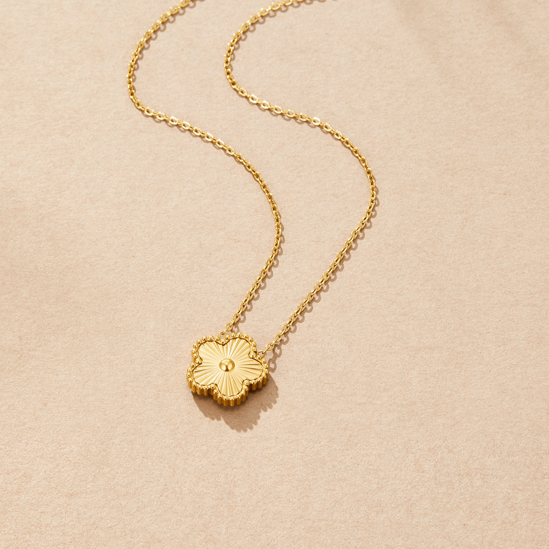 Gold Held Necklace