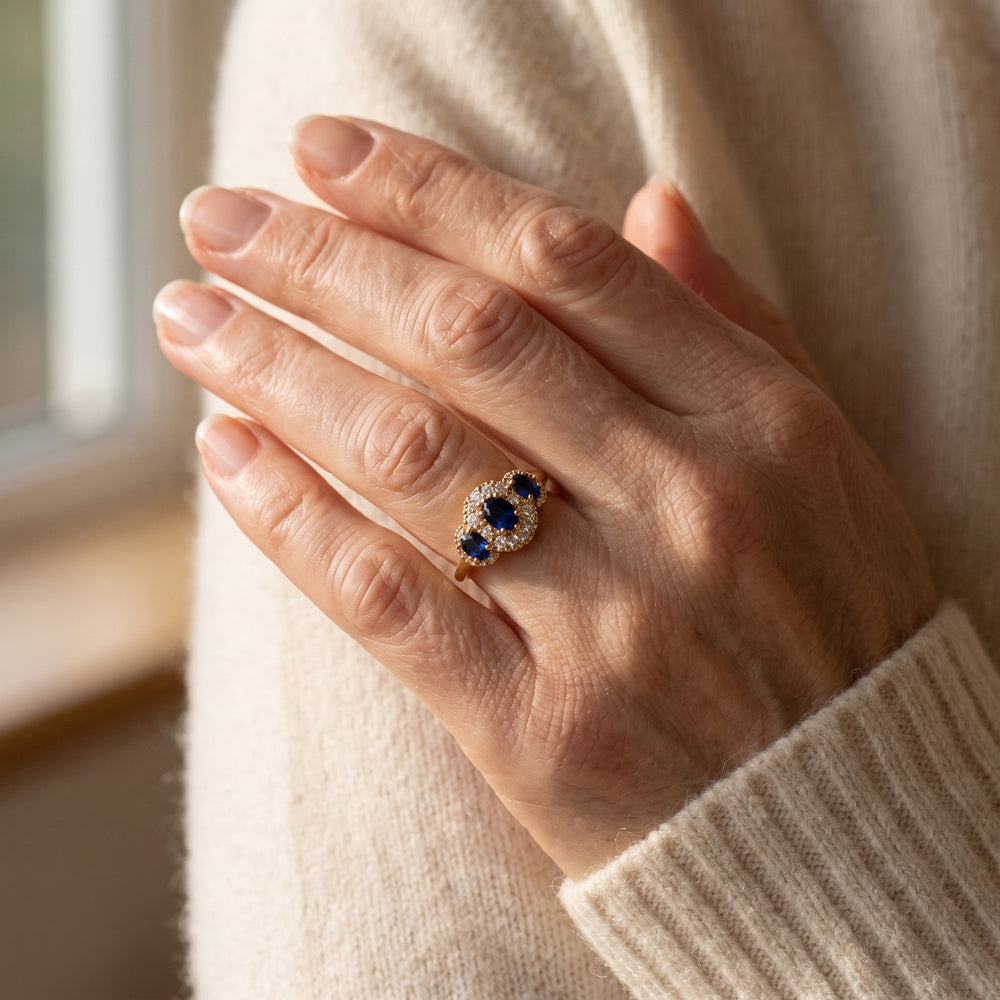 vintage-blauer-starlight-zirkonia-ring W