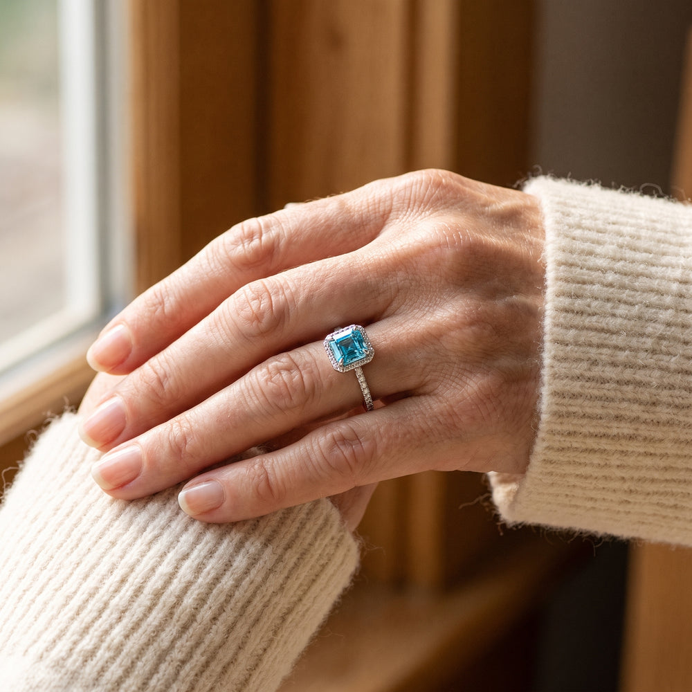 halo-asscher-cut-aquamarine-engagement-ring W