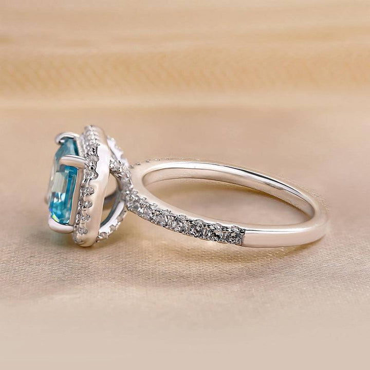 Margherita White Gold Sapphire Ring
