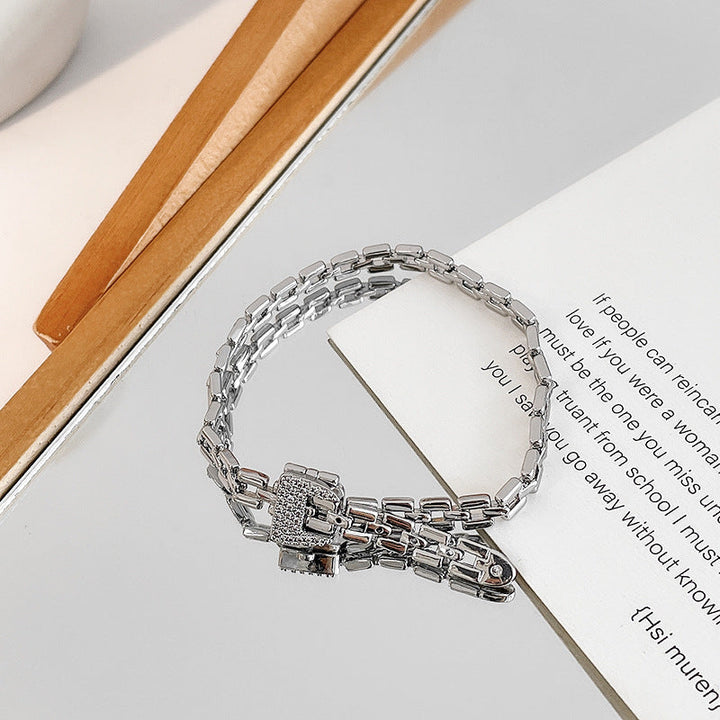 Belt natural stone bracelet