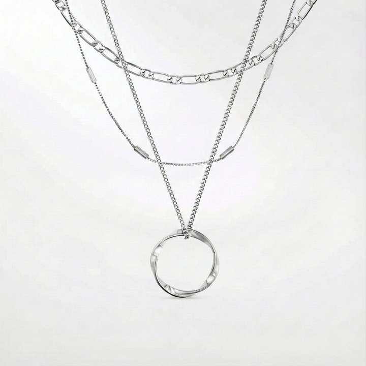 Open Necklace (3 Rows)