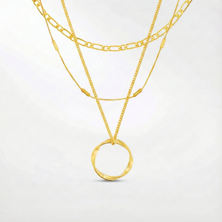 Open Necklace (3 Rows)