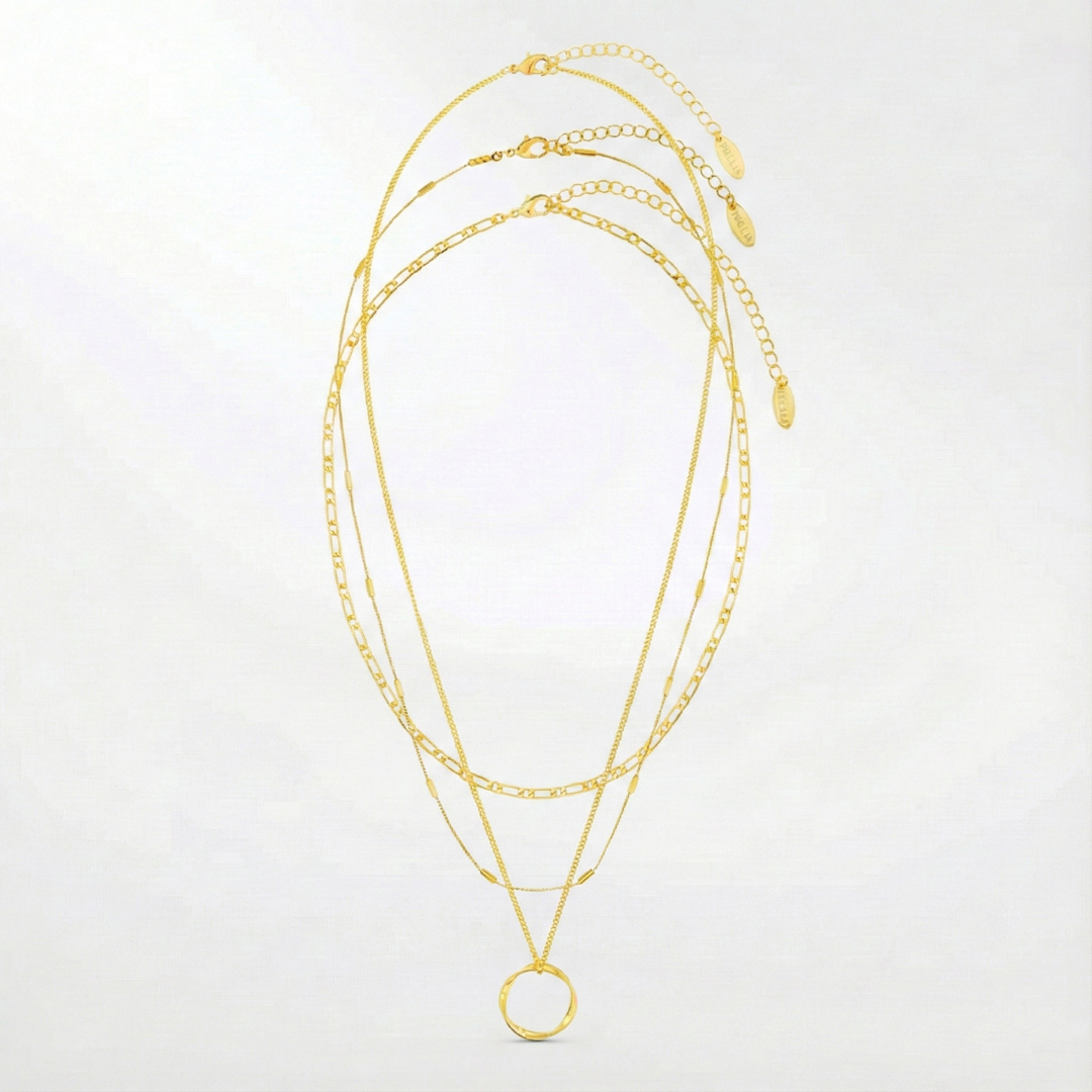 Open Necklace (3 Rows)