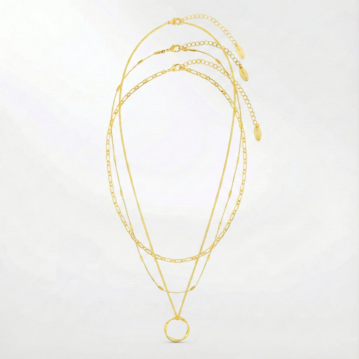 Open Necklace (3 Rows)