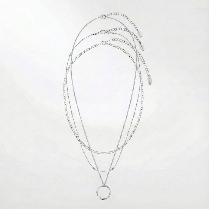Open Necklace (3 Rows)