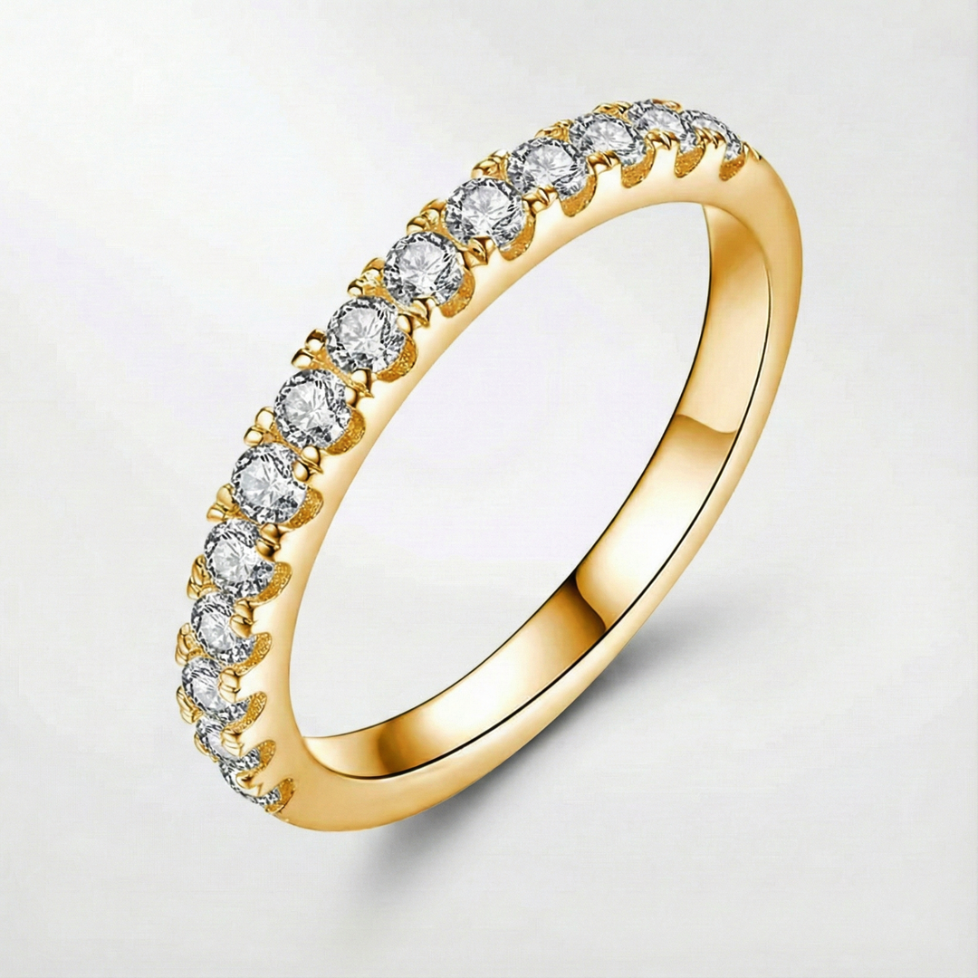 Moissanite Engagement Ring